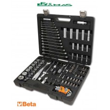 ASSORTIMENTO 1/2" - 1/4" BETA  PER MANUTENZIONE GENERALE  ART. BW 2046E/C116